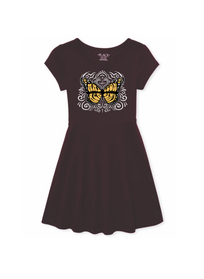 Children's place 2024 butterfly dress